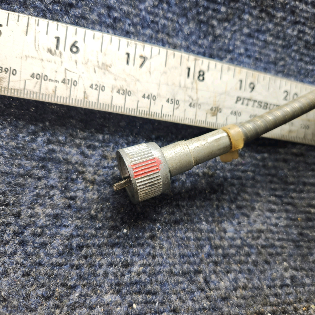 Used aircraft parts for sale, 486-570 PIPER PA28-140 Tachometer Shaft Assembly (~32" long)