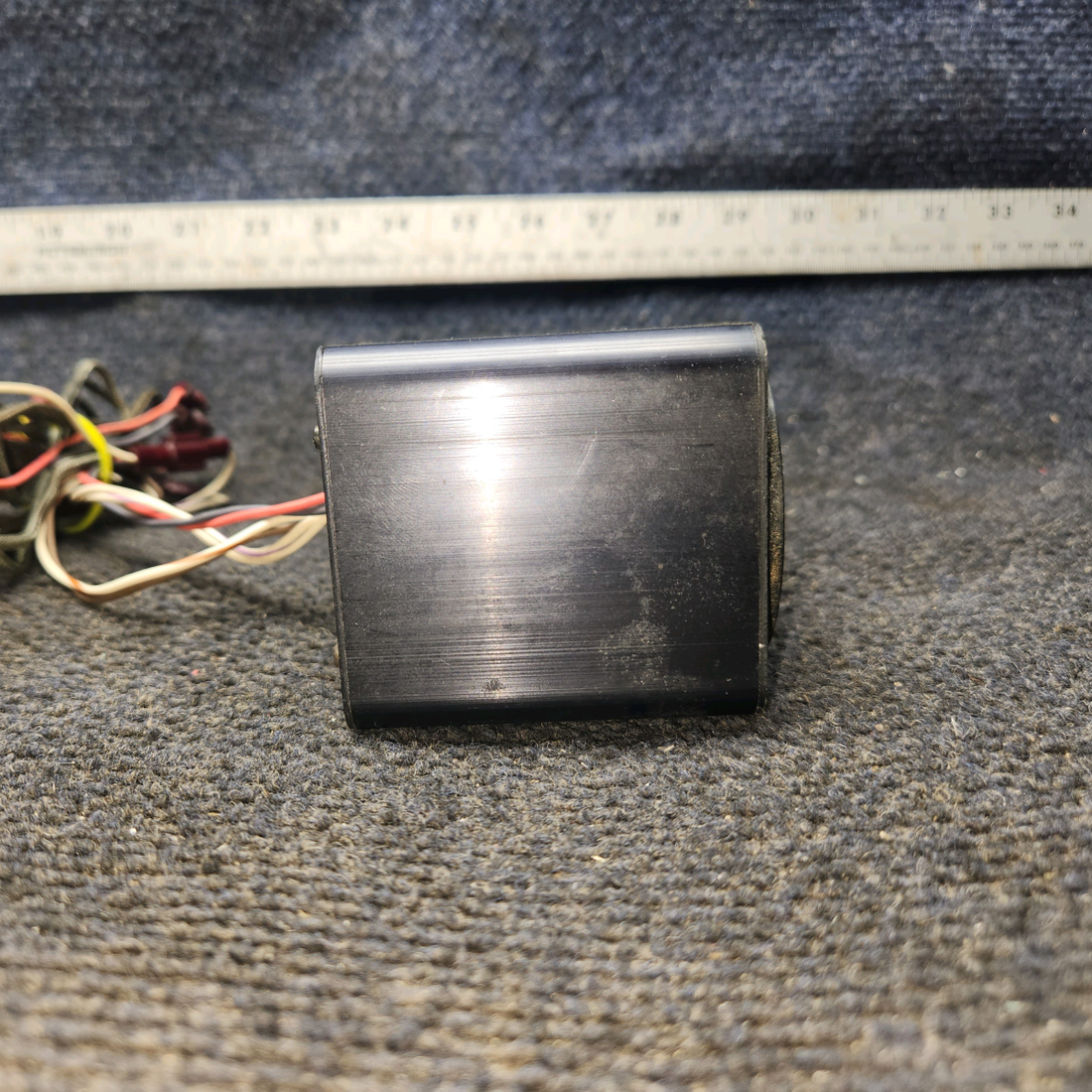 Used aircraft parts for sale, E-1 Electronic International Beechcraft 35-33 EGT indicator with probe