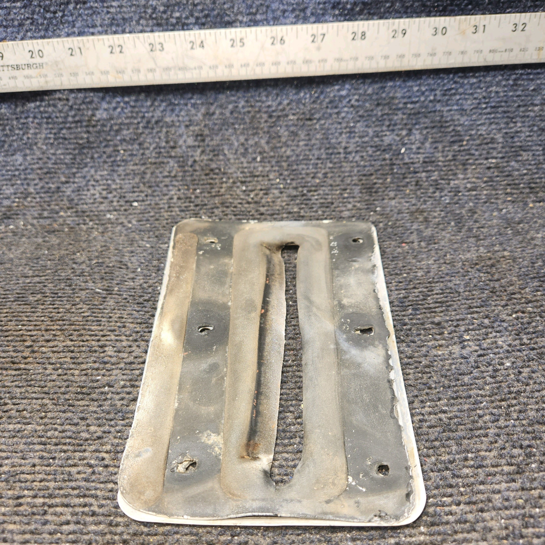 Used aircraft parts for sale, 0511071-4 Cessna 172E Main Gear Fillet Panel RH