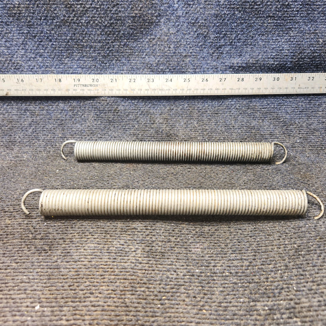 Used aircraft parts for sale, 95-524019 Beechcraft 35-33 Elevator Down Springs - Set of Two