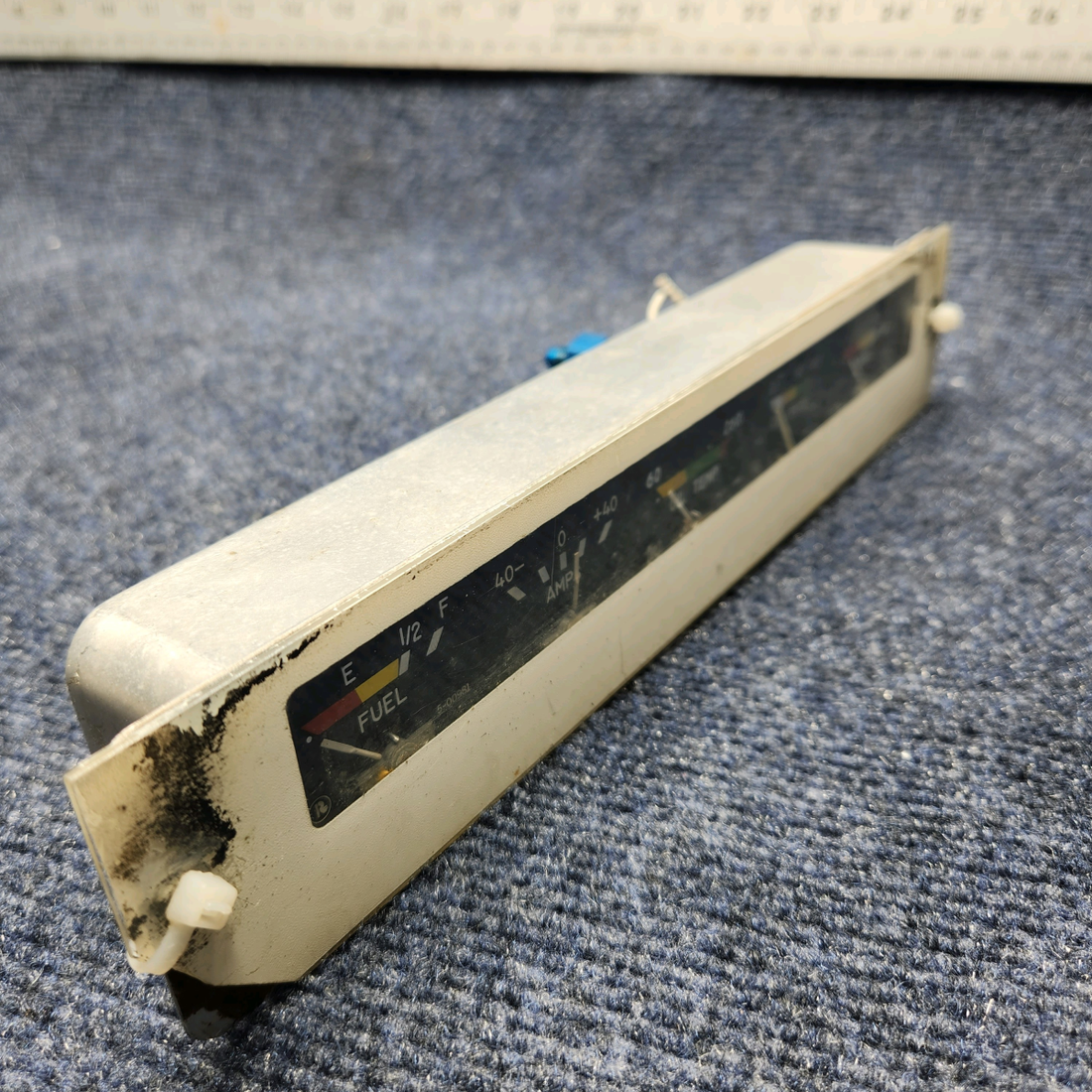Used aircraft parts for sale, 169-380036-37 Rochester  [part_model] Beechcraft C23 SUNDOWNER ROCHESTER 6247-1 INSTRUMENT GAUGE CLUSTER ASSEMBLY