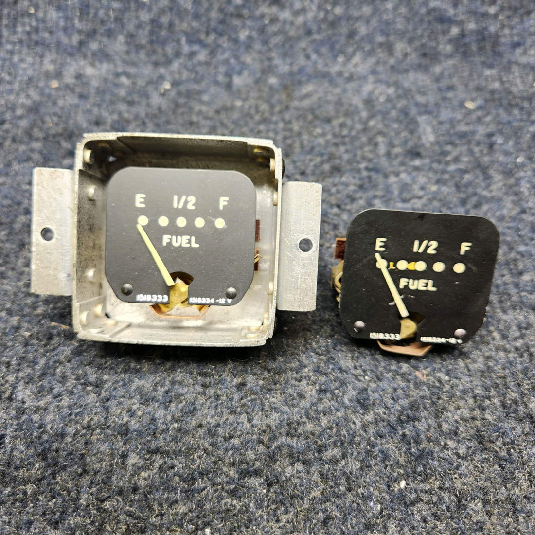 Used aircraft parts for sale, 1518333 BEECHCRAFT F35 STEWART-WARNER FUEL GAUGE INDICATOR 12 VOLTS PRICE PER EACH