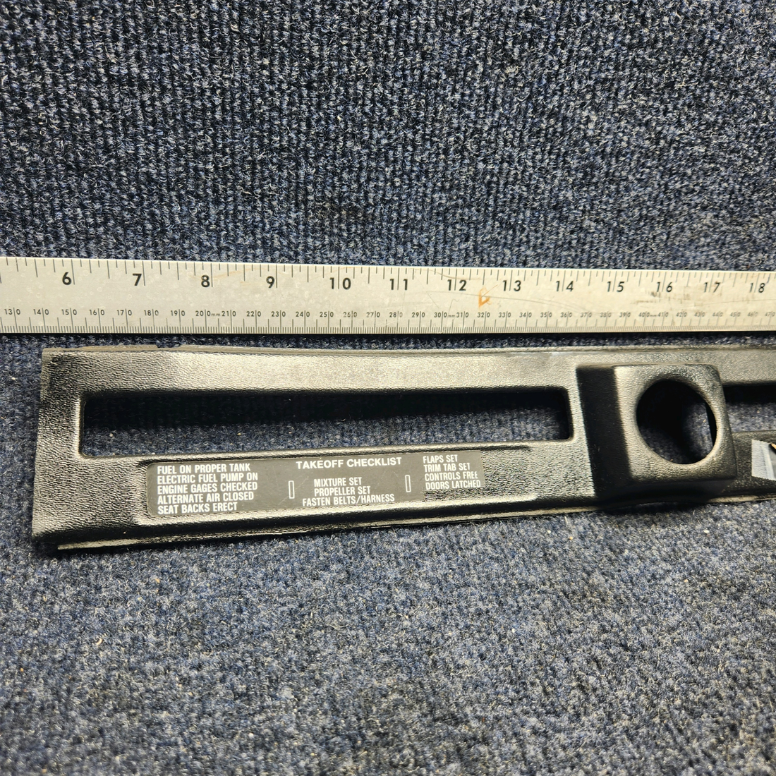Used aircraft parts for sale, 69338-02 Piper PA32RT-300 MIDDLE LEFT INSTRUMENT PANEL