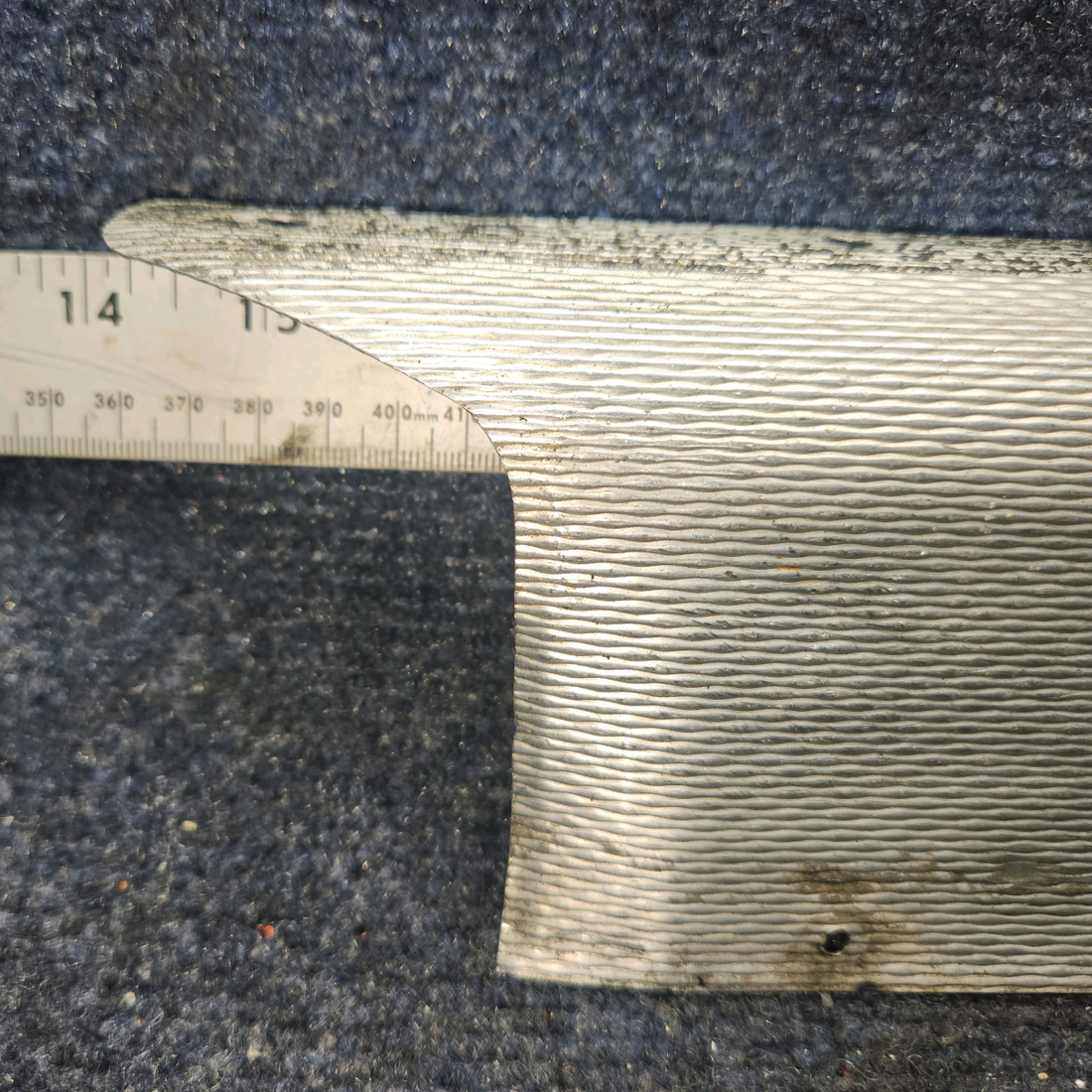 Used aircraft parts for sale, 76129-007 Piper PA28-161 Cabin Heat Duct Rear Assy - RH