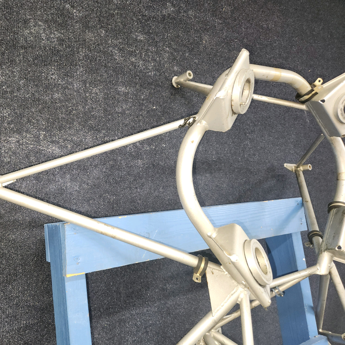 Used aircraft parts for sale, 169-910051-650 Beechcraft A24R Engine Mount Chromoly