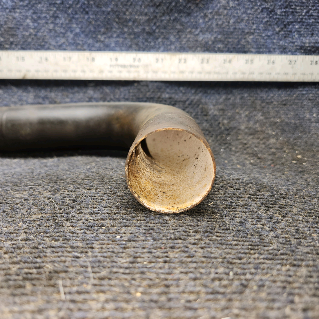 Used aircraft parts for sale, 62230-000 piper PA-28-181 Front Exhaust Stack Assembly - Right