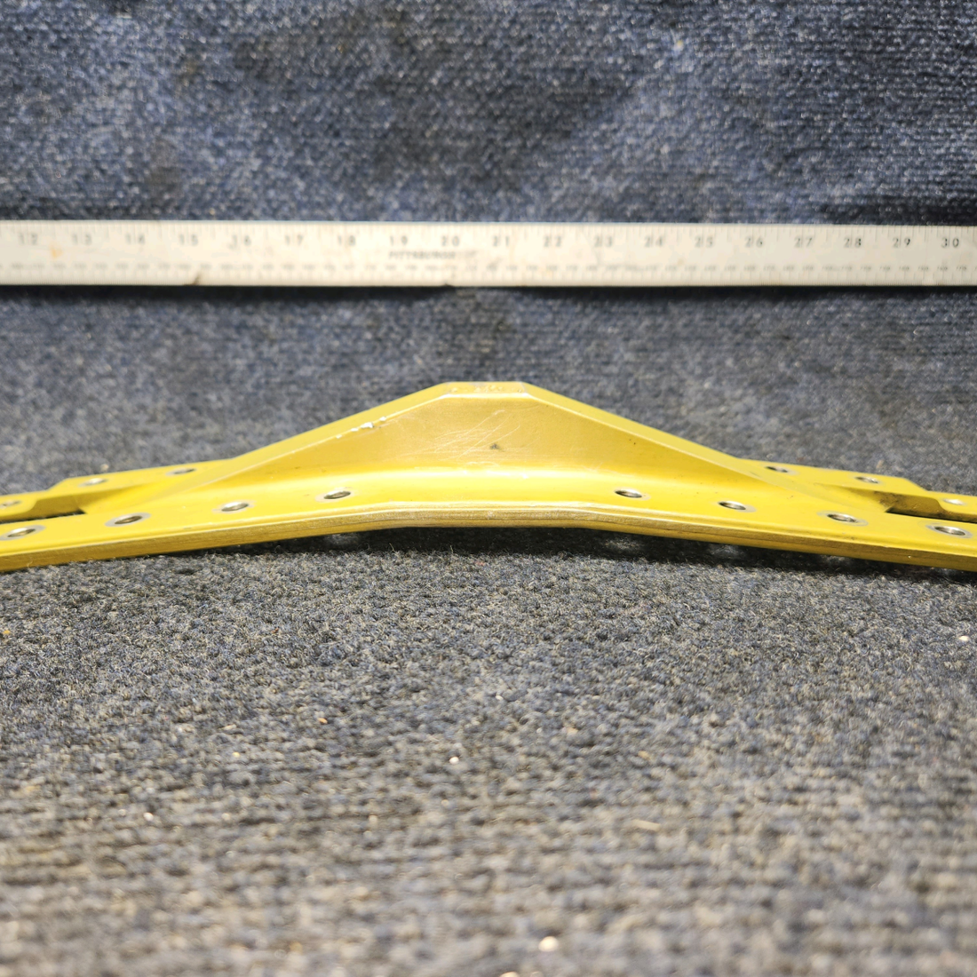 Used aircraft parts for sale, 169-110017-1 Beechcraft A24R Fitting Lower Splice Plate