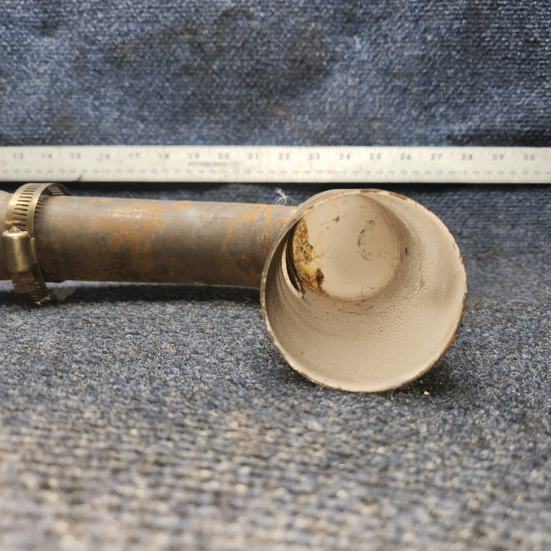 Used aircraft parts for sale, 2454000-16 Cessna C172RG Riser Exhaust Assy
