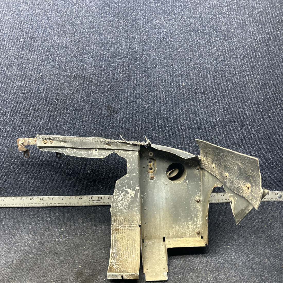 Used aircraft parts for sale, 66722-00 Lycoming O-320 REAR RIGHT BAFFLE