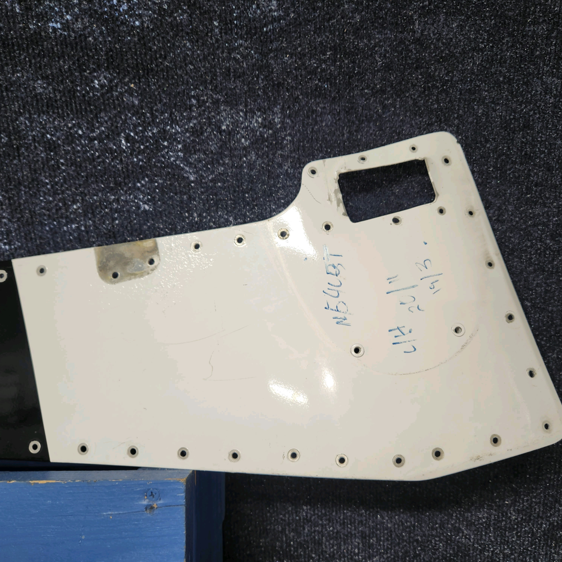 Used aircraft parts for sale, 0513007-3 Cessna 172E Doorpost Bulkhead Skin LH