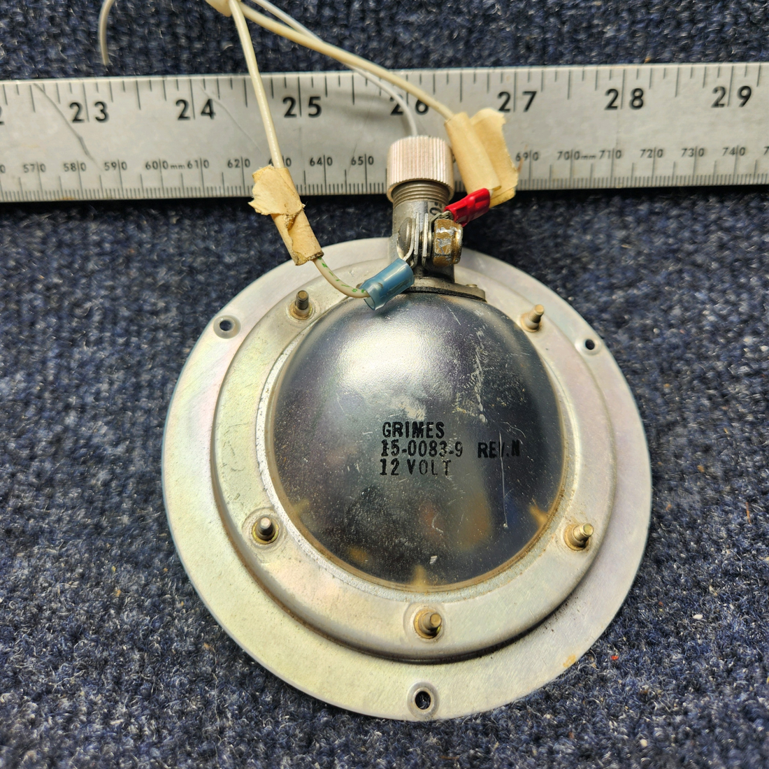 Used aircraft parts for sale, 572-582 Piper PA32RT-300 PANEL LIGHT ASSEMBLY (VOLTS: 14) MISSING KNOCK