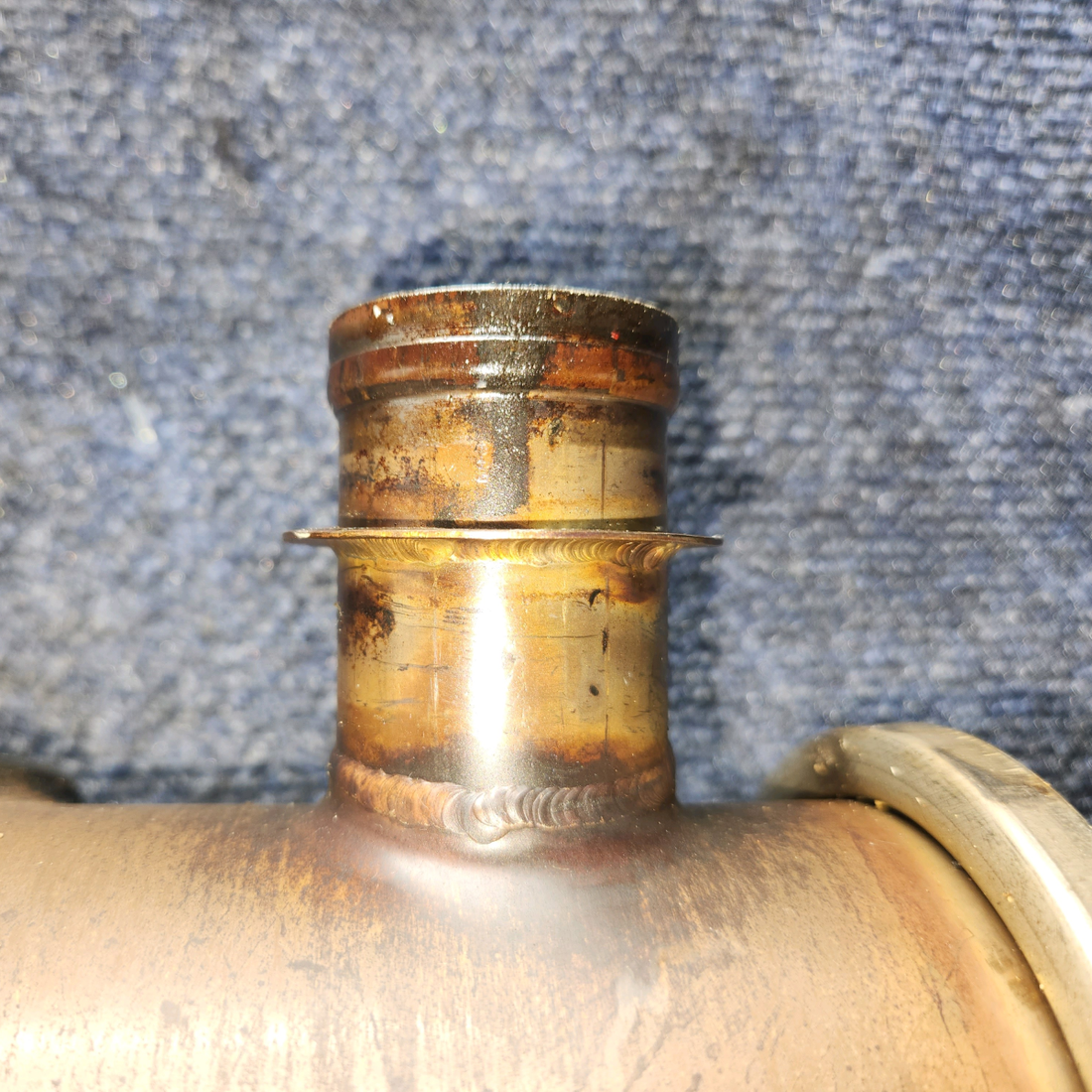 Used aircraft parts for sale, 0450400-4 cessna 150G Muffler Assembly - RH