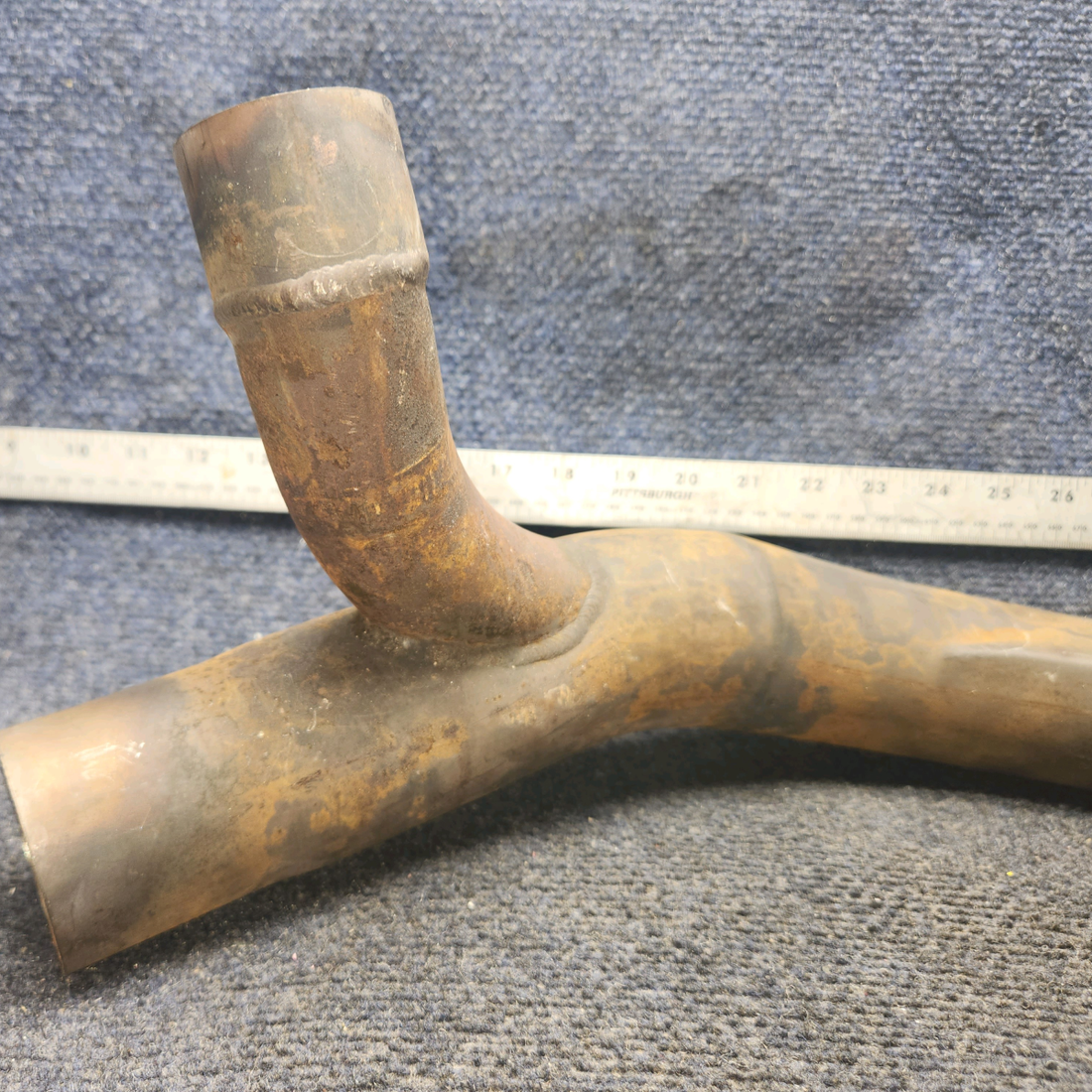 Used aircraft parts for sale, 96-950002-61 BEECHCRAFT 95-55B Outboard Exhaust Tailpipe - RH Engine