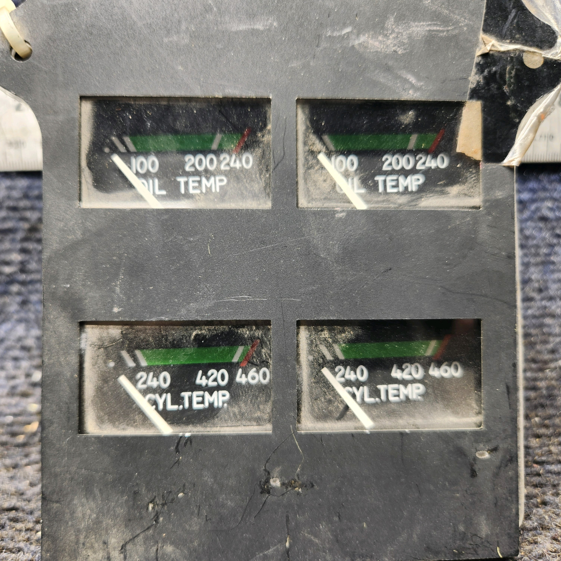 Used aircraft parts for sale, 39569-003 Rochester Gauges Piper PA34-220T Intrument Gauge Cluster (12V)