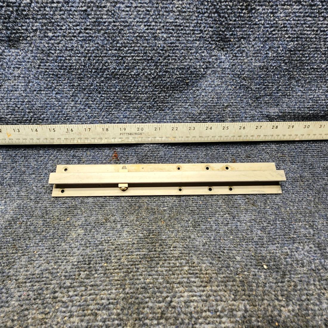 Used aircraft parts for sale, 33-534031-31 Beechcraft F33A SIDE SEAT TRACK / REAR INDBOARD OR OUTBOARD