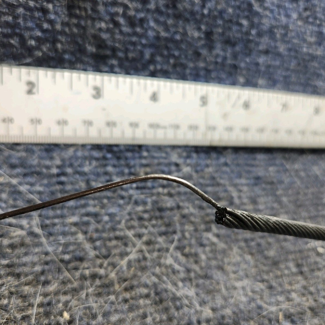 Used aircraft parts for sale, 66980-000 piper PA-28-181 Cabin Heat Control Assembly w/ Cables