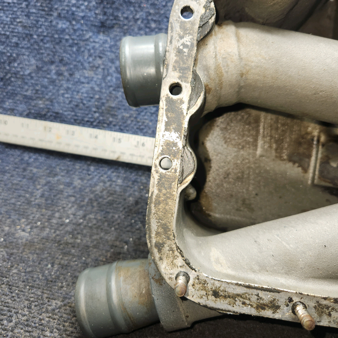 Used aircraft parts for sale, LW-10828 Lycoming Piper PA-28-140 Sump Assembly
