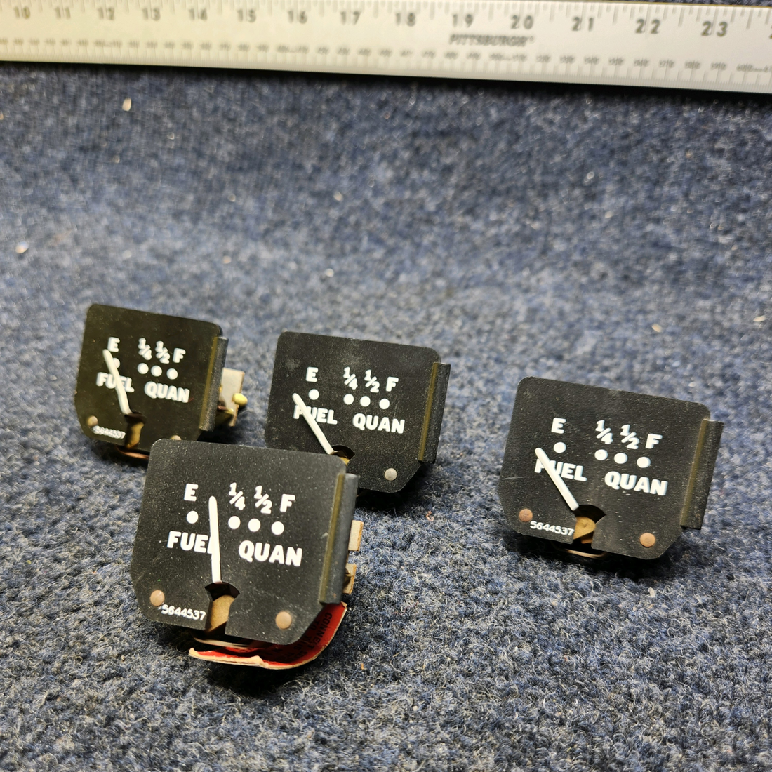 Used aircraft parts for sale, 5644537 BEECHCRAFT F35 FUEL QUANTITY INDICATOR PRICE PER EACH