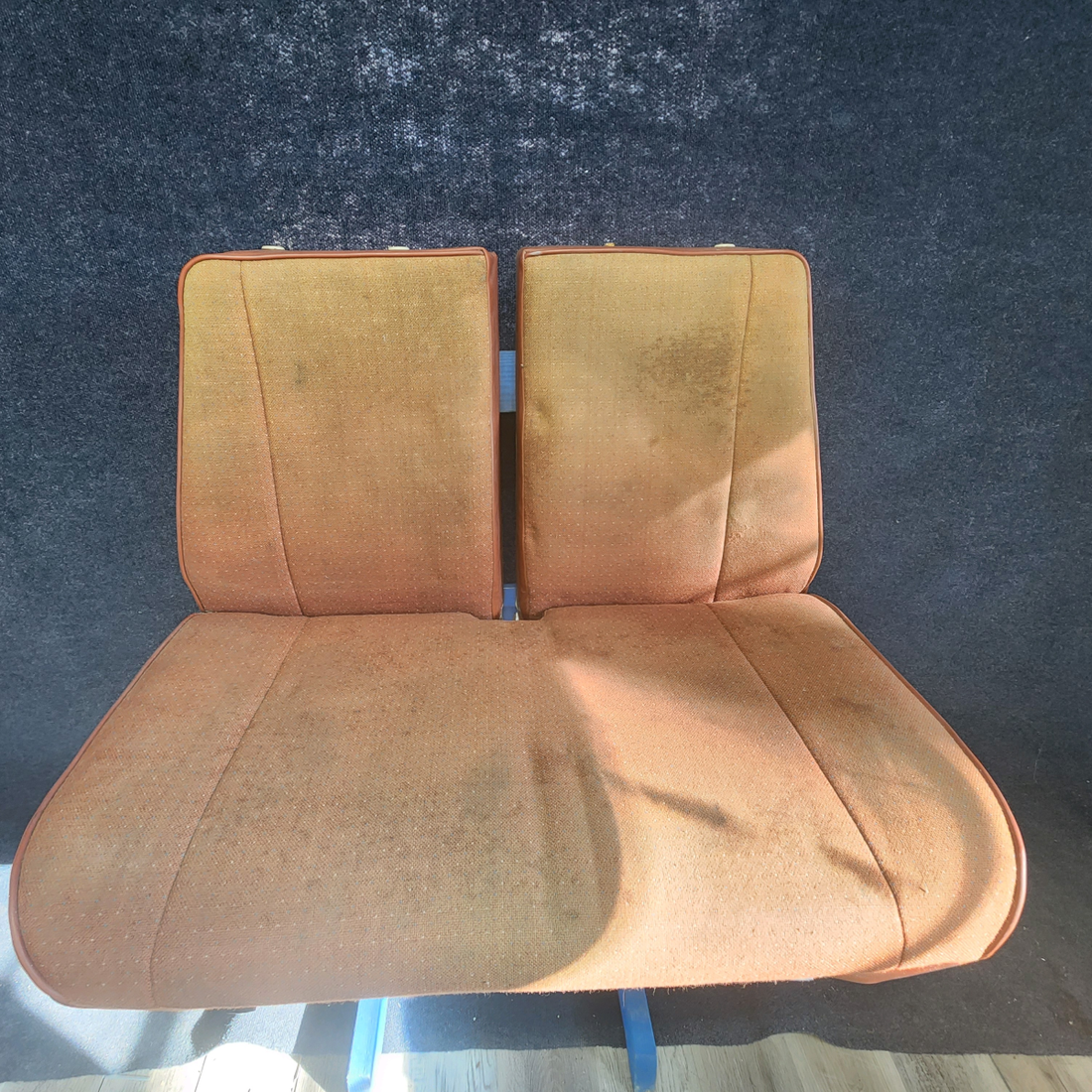Used aircraft parts for sale, 0514170-3 CESSNA C172RG SPLIT BACK BENCH SEAT ASSEMBLY SEE PHOTOS FOR DETAILS