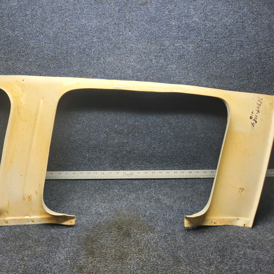 Used aircraft parts for sale, 78349-004 Piper PA32RT-300 COVER - WINDOW TRIM MIDDLE LEFT