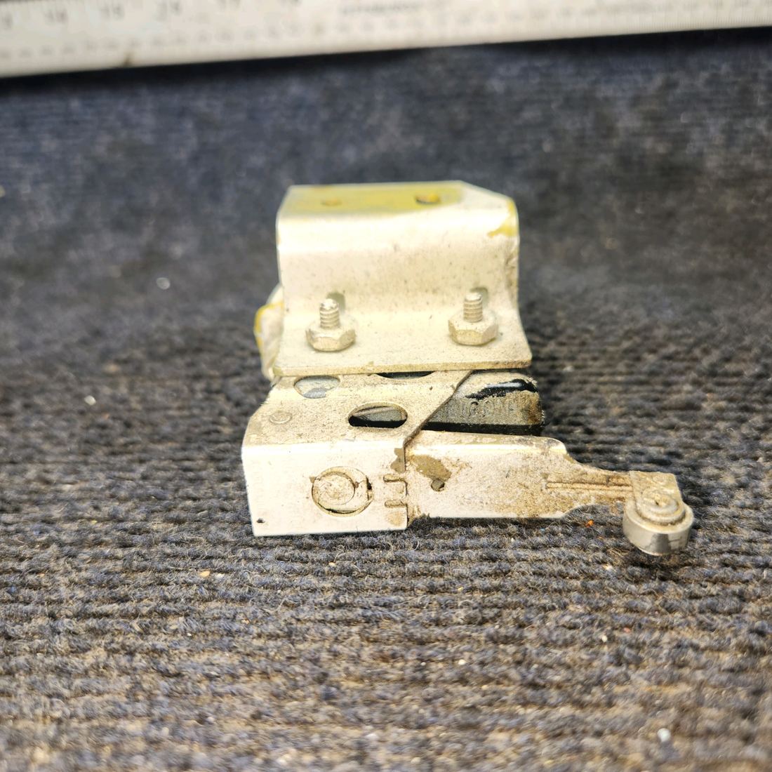 Used aircraft parts for sale, 45-361116 Beechcraft 35-33 Flap Limit Up Switch with Bracket
