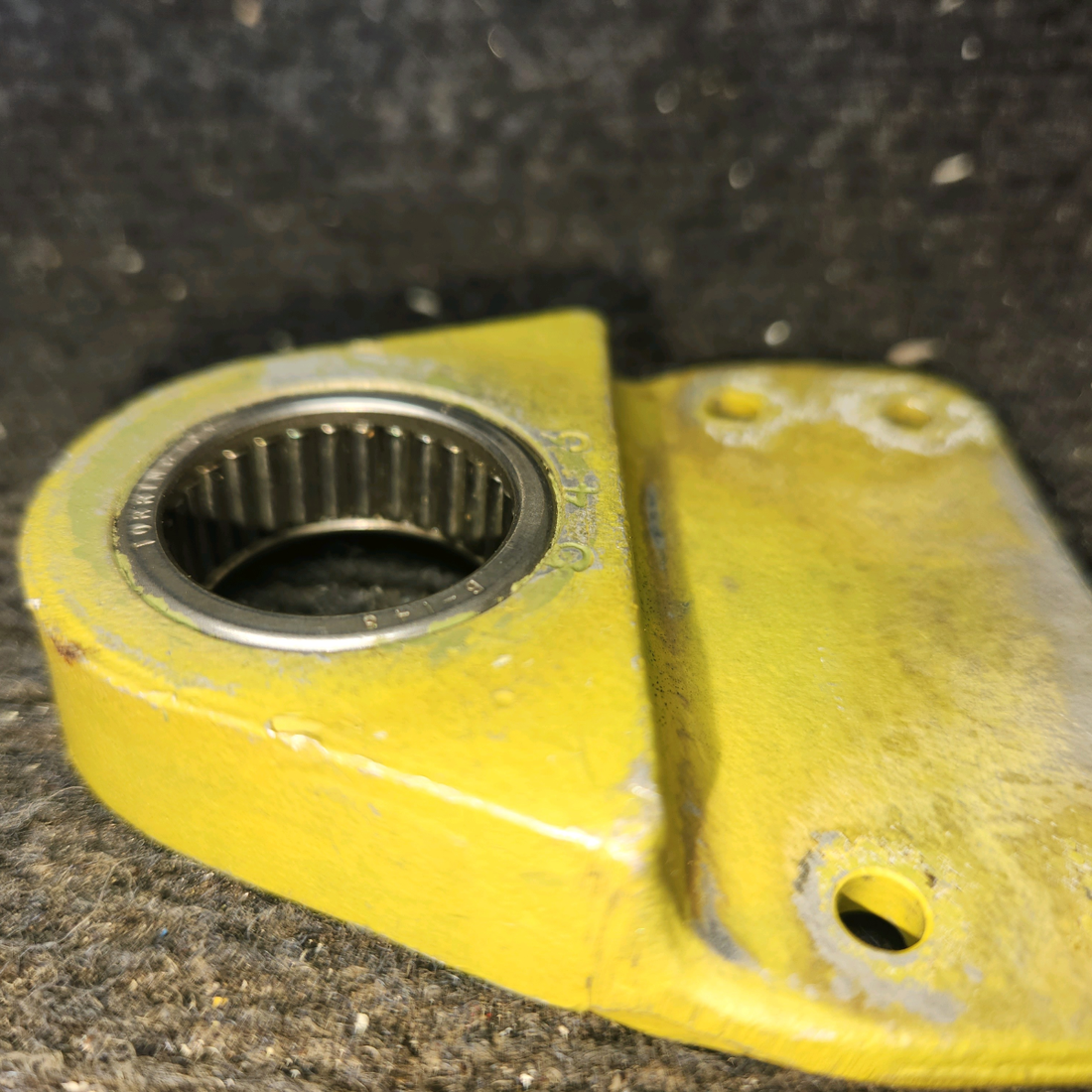 Used aircraft parts for sale, 002-524017-5 Beechcraft F33A Support Assembly Rudder Pedal