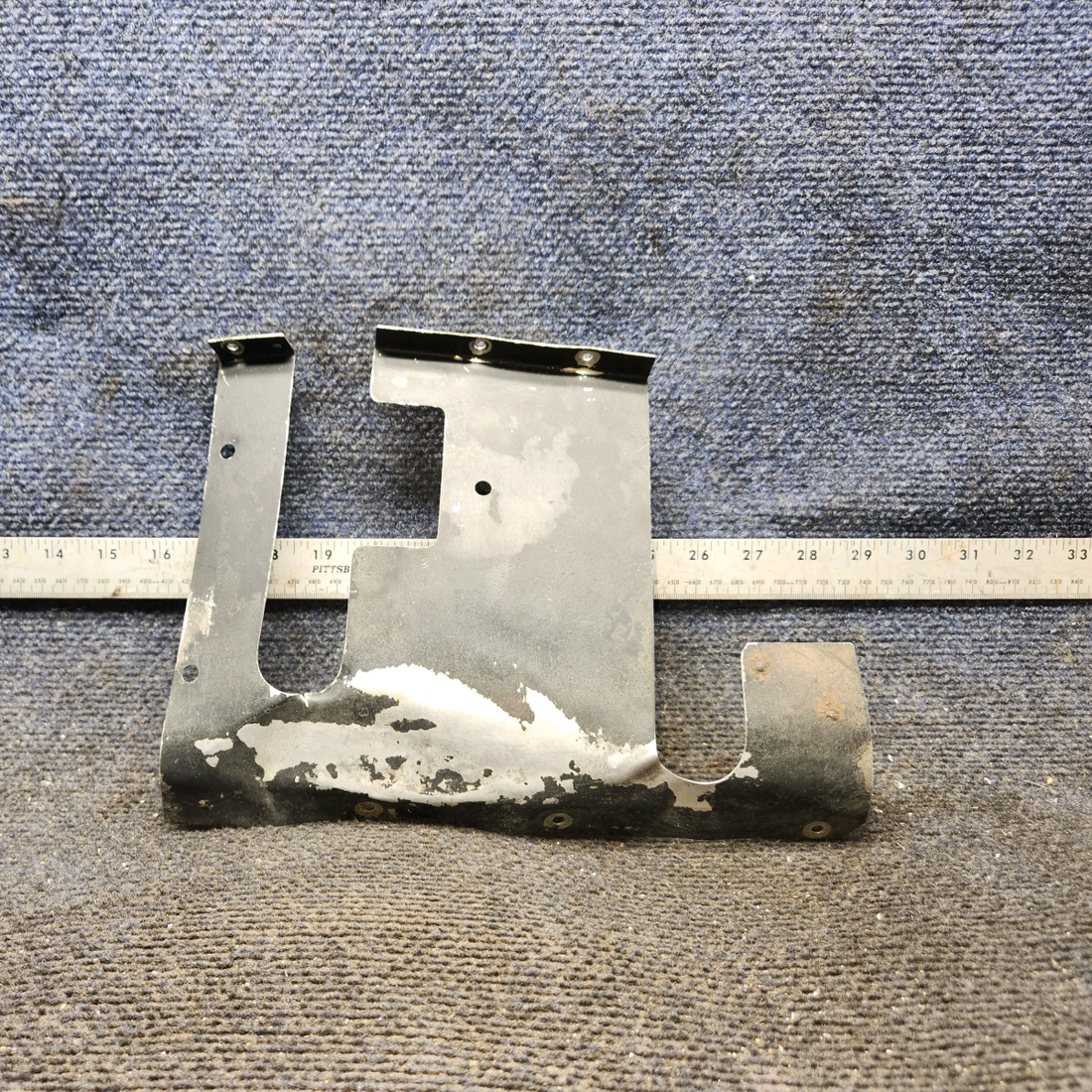 Used aircraft parts for sale, 0411971-1 cessna 150G Rudder Bar Shield – RH