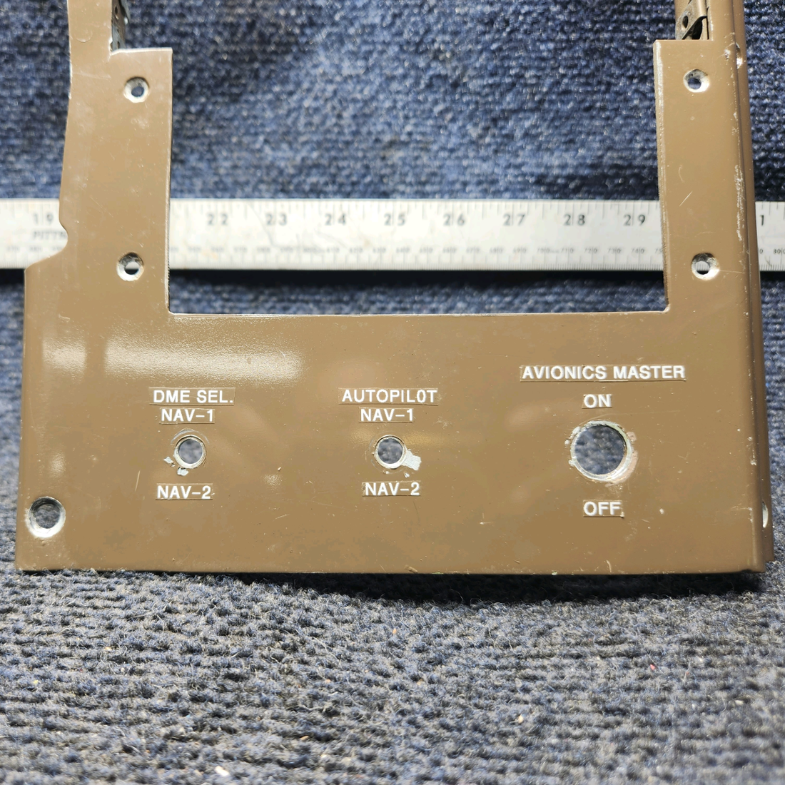 Used aircraft parts for sale, 96-340025 BEECHCRAFT 95-55B Radio Panel