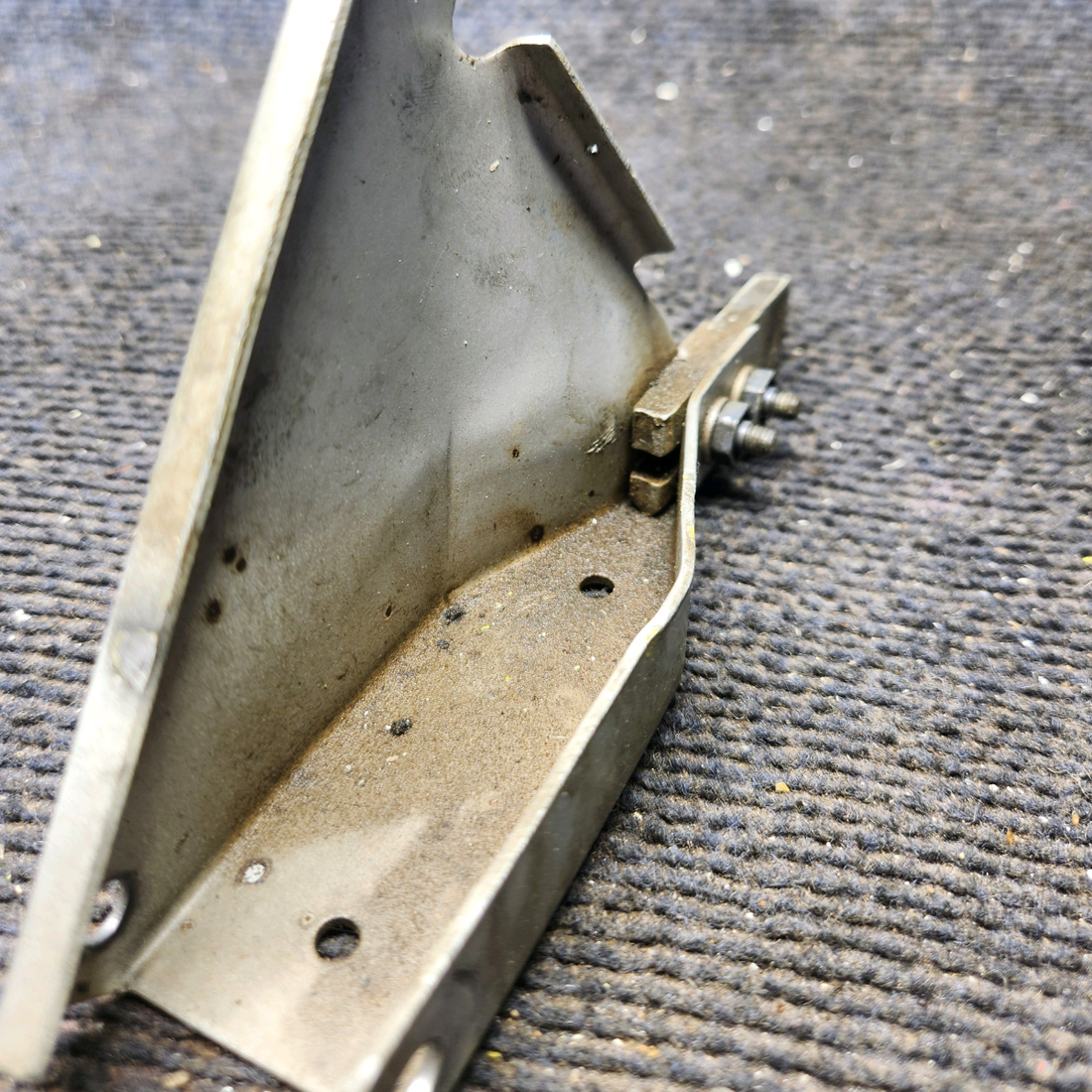 Used aircraft parts for sale, 35-815077-3 Beechcraft 35-33 Landing Gear Uplock Bracket - RH