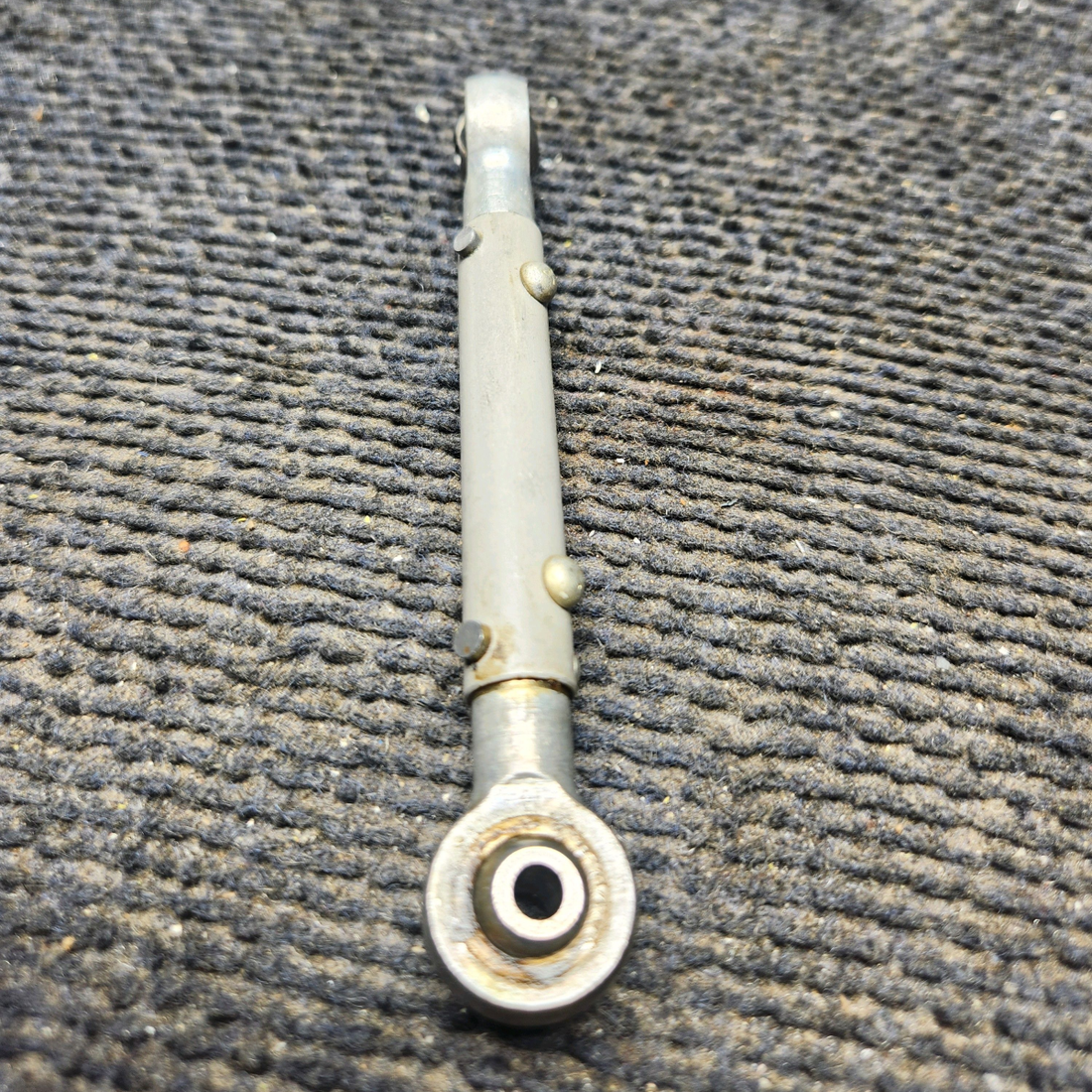 Used aircraft parts for sale, 95-524018-33 Beechcraft 35-33 Tube Rudder Pedal Push Rod
