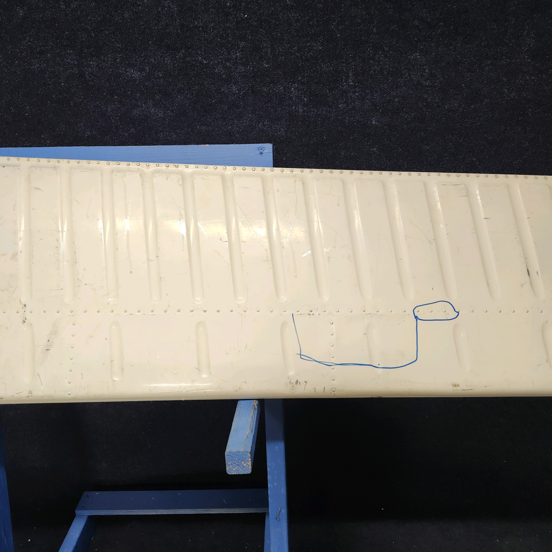 Used aircraft parts for sale, 35-165050-606 Beechcraft BONANZA 35 FLAP ASSEMBLY RH