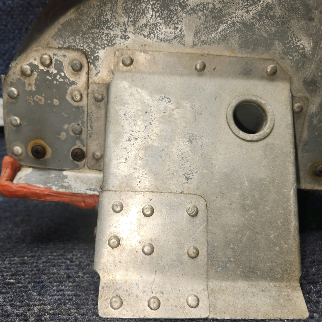 Used aircraft parts for sale, 99589-000 Piper PA28-140 Front Baffle - LH