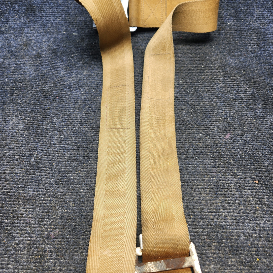 Used aircraft parts for sale, BE2006-1 Beechcraft A23A Musketeer Custom III SEAT BELT ASSEMBLY (BEIGE)
