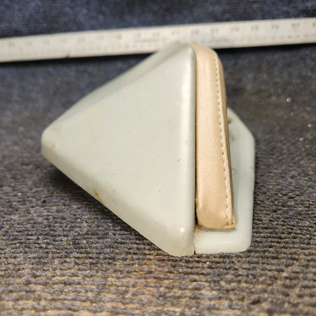 Used aircraft parts for sale, 33-534012-1, 33-534012-5, 35-534012-5 Beechcraft 35-33 Armrest Assembly – Gray/Beige
