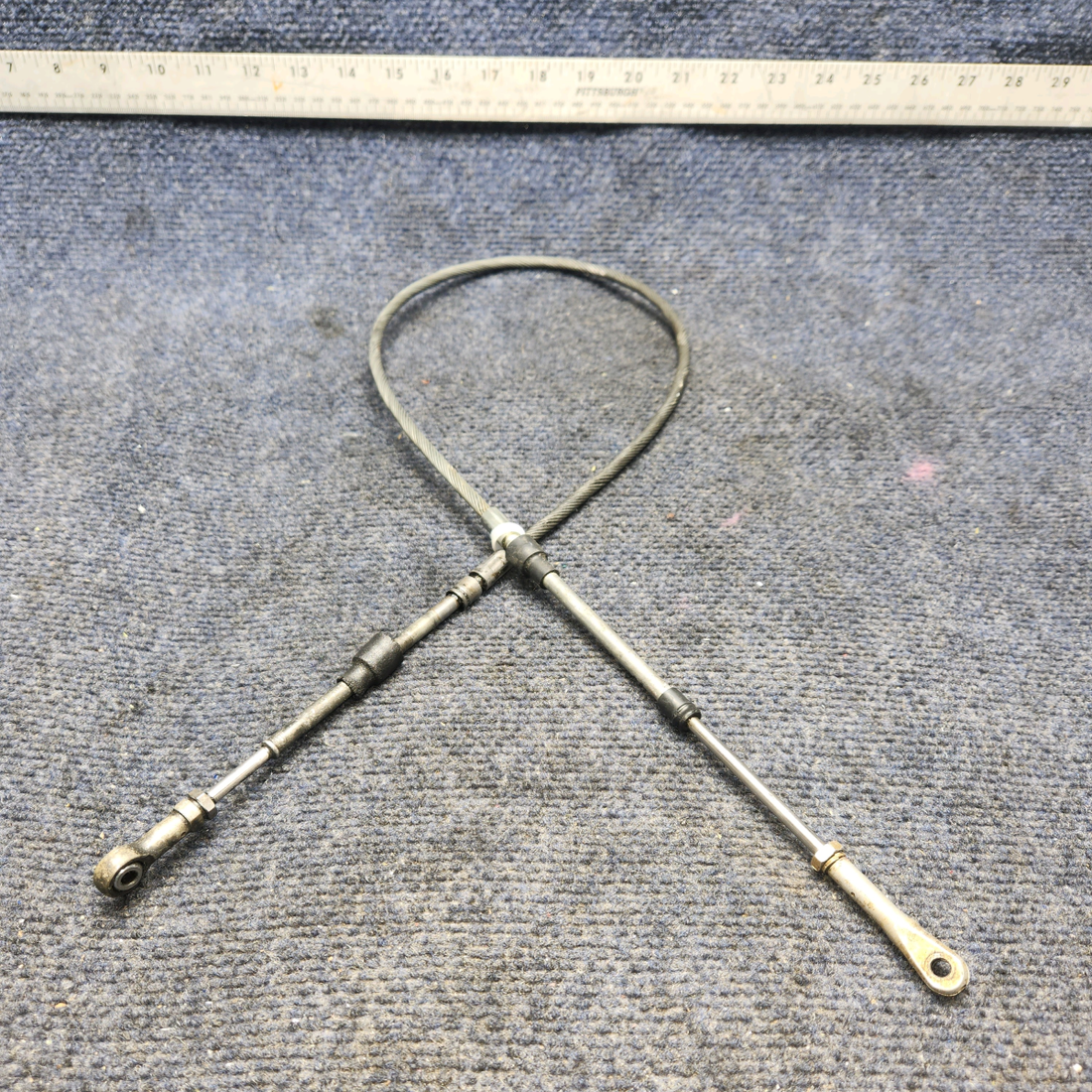 Used aircraft parts for sale, 455-352 PIPER PA28-161 Warrior III MIXTURE CONTROL CABLE (L: 40-3/4")