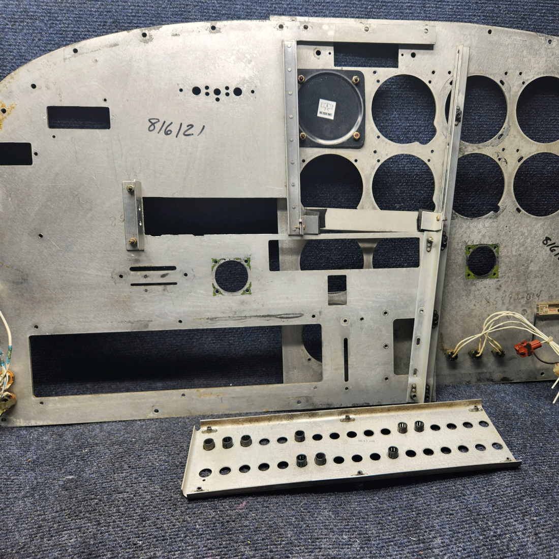 Used aircraft parts for sale, Instrument-panel PIPER PA28-161 Warrior III 1995 ALUMINUM INSTRUMENT  PANEL LH & RH