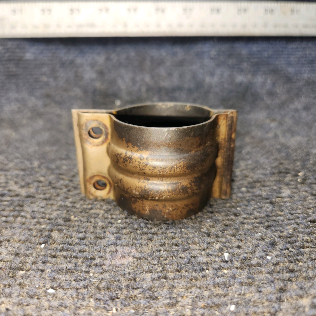 Used aircraft parts for sale, 0550176-50 Cessna 172E Exhaust Clamp Assy