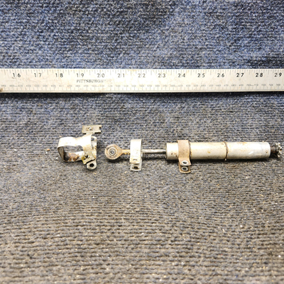 Used aircraft parts for sale, 0310293-2 cessna 150G Elevator Trim Tab Actuator with Guard and Clamps