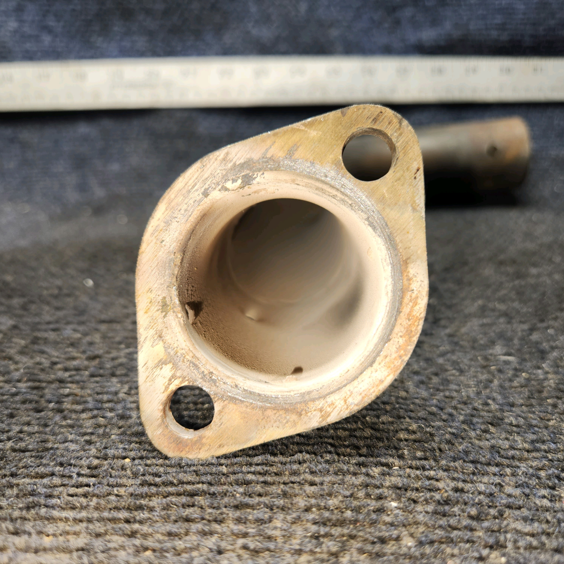 Used aircraft parts for sale, 38137-003 Lycoming IO-540-K1G5 Piper PA32RT-300 Exhaust Stack - LH Middle