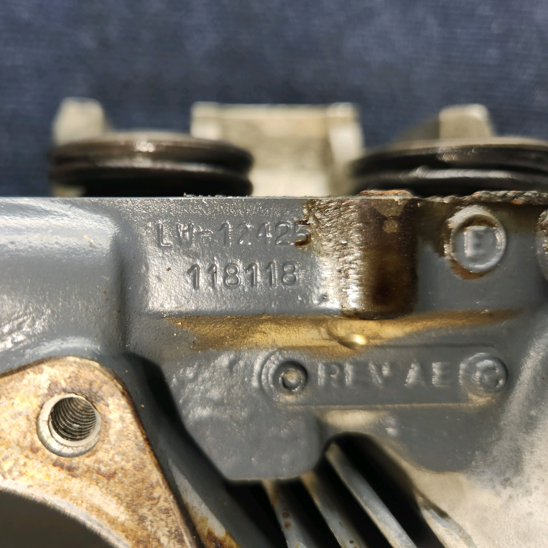 Used aircraft parts for sale, LW-12425 Lycoming O-540 PIPER PA-24-250 Nitrided Cylinder Assembly