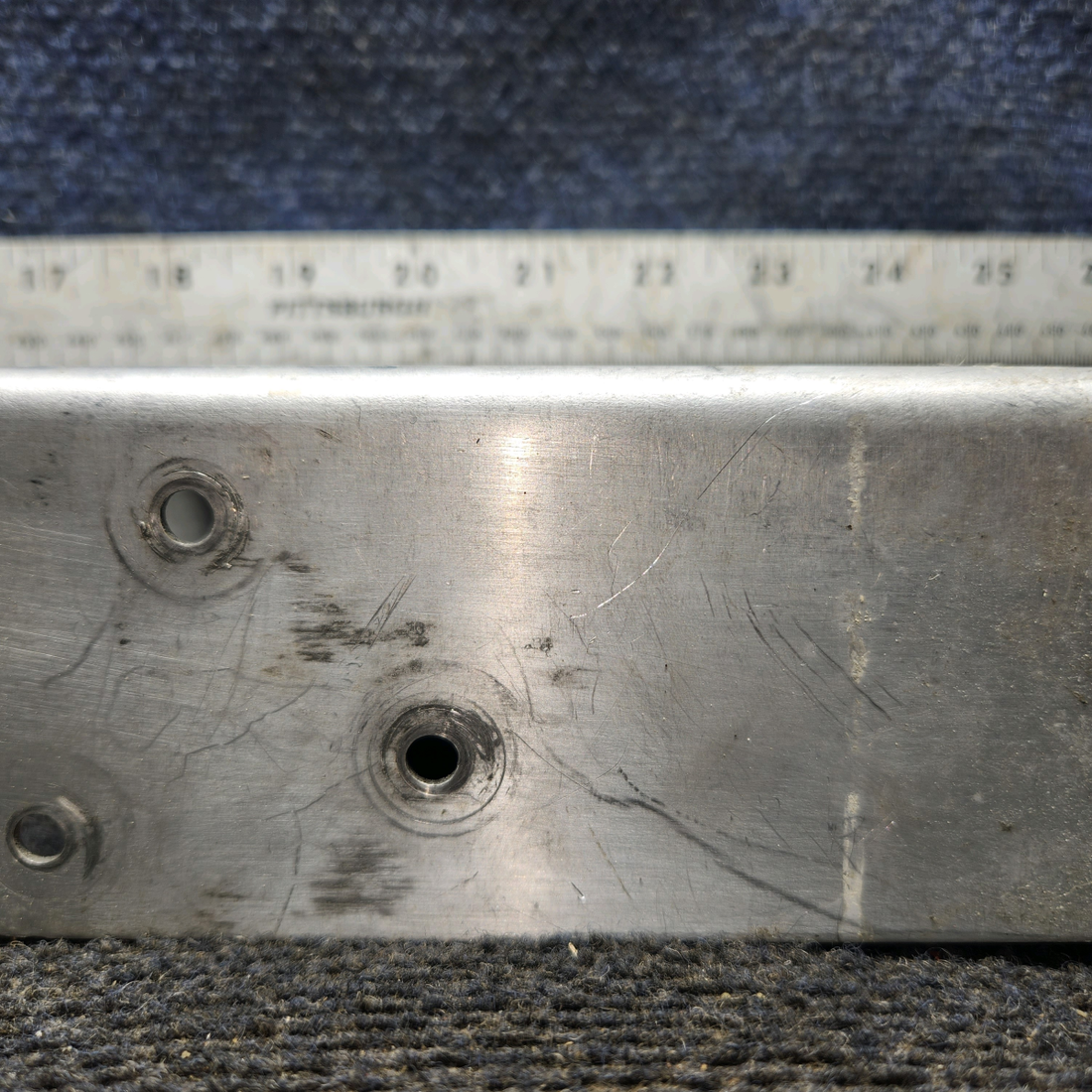Used aircraft parts for sale, 0411286 cessna 150G Control Tee Bulkhead Stiffener