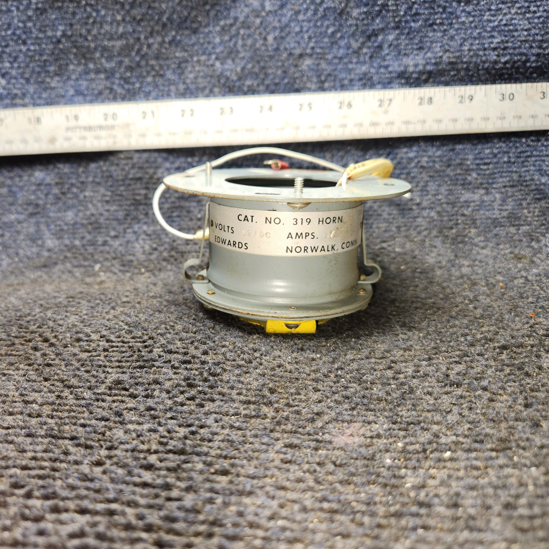 Used aircraft parts for sale, 319 319 PIPER PA-24-250 Warning Horn Assembly (Volts: 12)