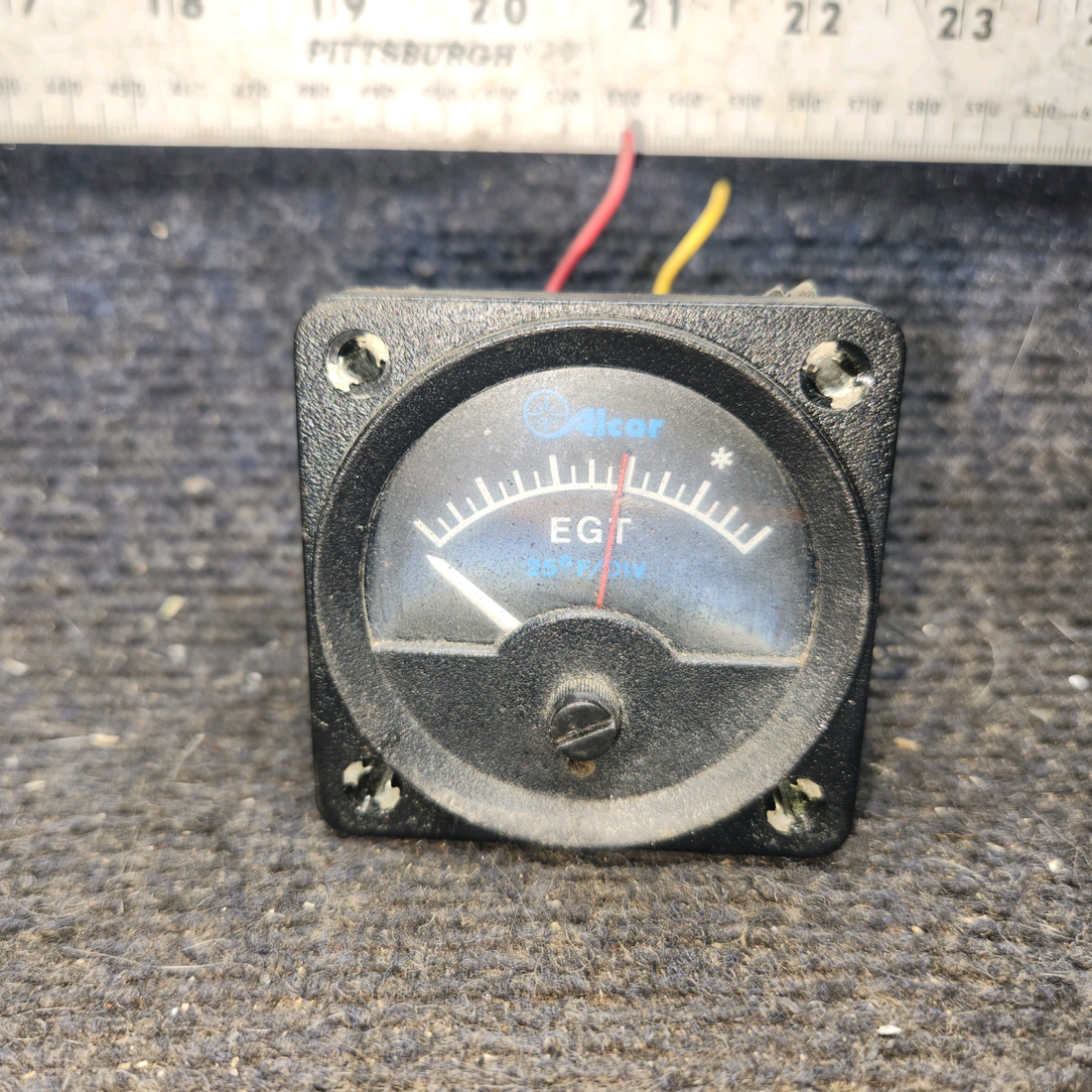 Used aircraft parts for sale, 46150 Alcor piper PA-28-181 EGT Indicator