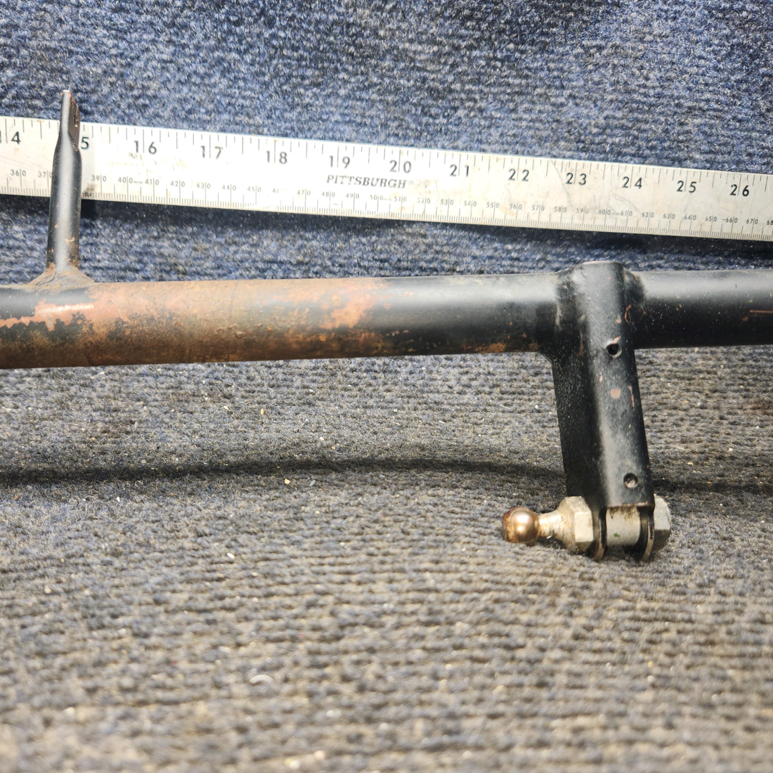 Used aircraft parts for sale, 1460320-1 cessna 150G Rudder Pedal and Bar Assembly – LH