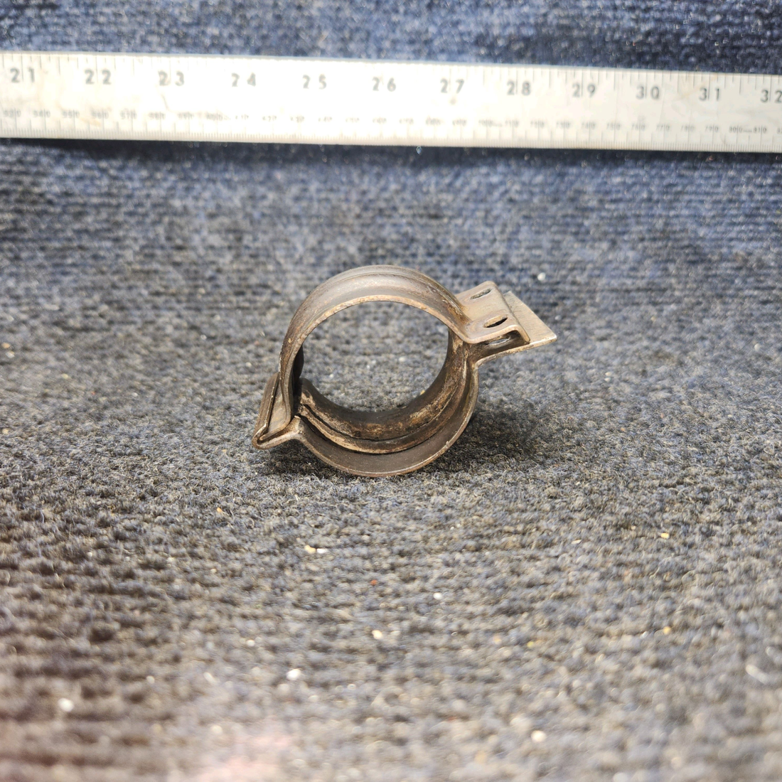 Used aircraft parts for sale, 0550176-50 Continental O-300-D Cessna 172F Exhaust Clamp Assy