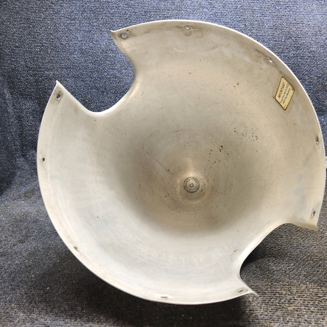 Used aircraft parts for sale, HC-A2V20-4A1 Hartzell BEECHCRAFT F35 Two Blade Preopeller W/ Adapter Kit Logs  (Prop Stuck)