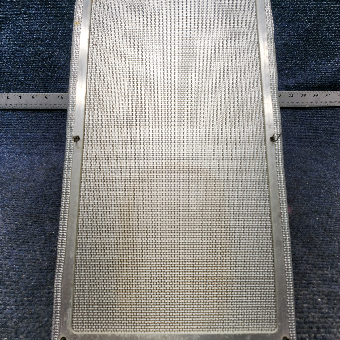 Used aircraft parts for sale, 58-530101-1 Beechcraft F33A OVERHEAD SPEAKER GRILL / COVER ASSY