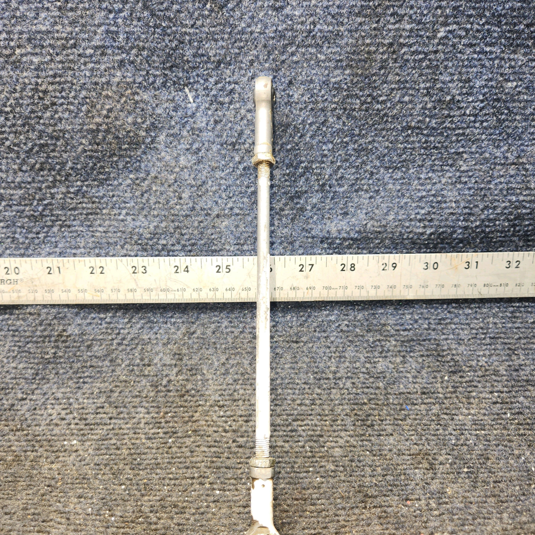 Used aircraft parts for sale, 0523537 Cessna 182G Flap Push-Pull Rod Assembly