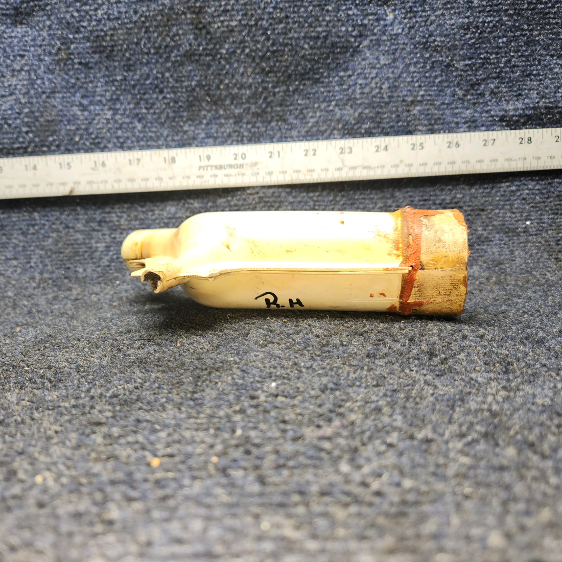 Used aircraft parts for sale, 169-554006-9 Beechcraft A24R Plenum Feed Duct