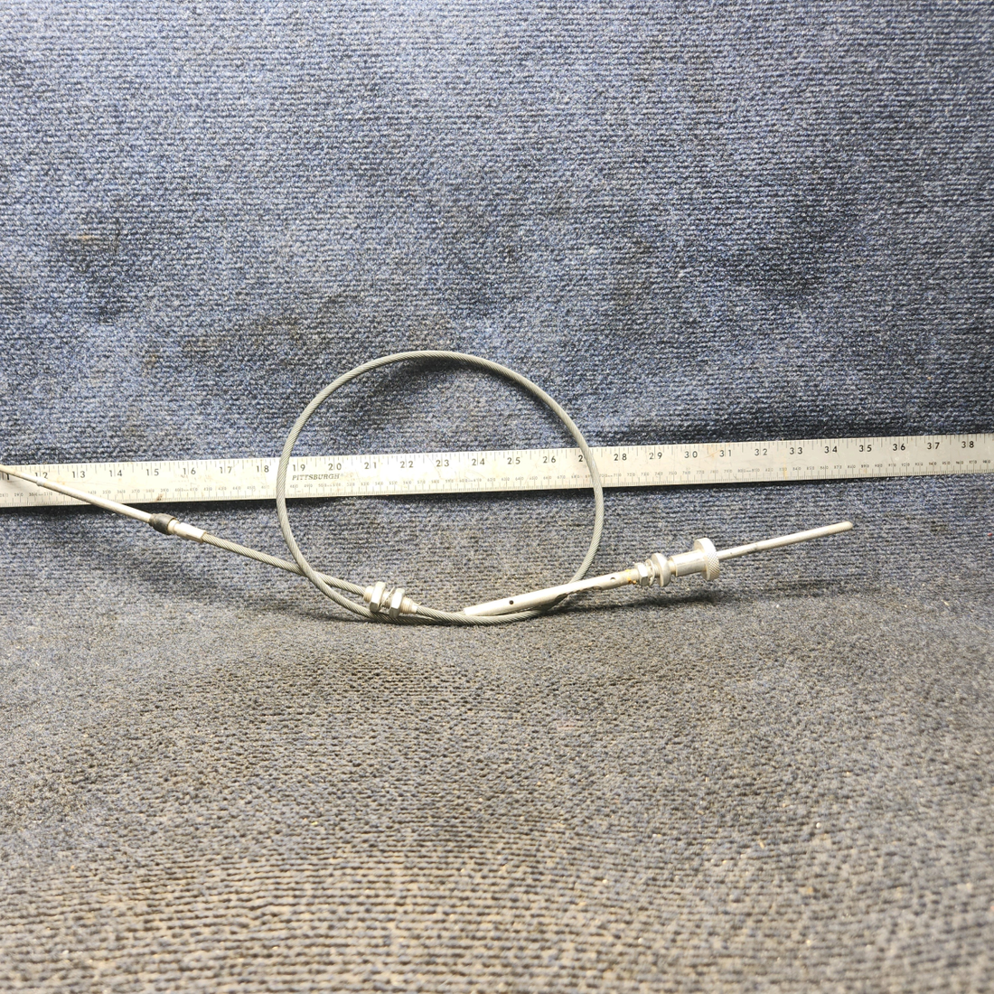 Used aircraft parts for sale, 660190-003 Throttle Control Cable (43 3/4")